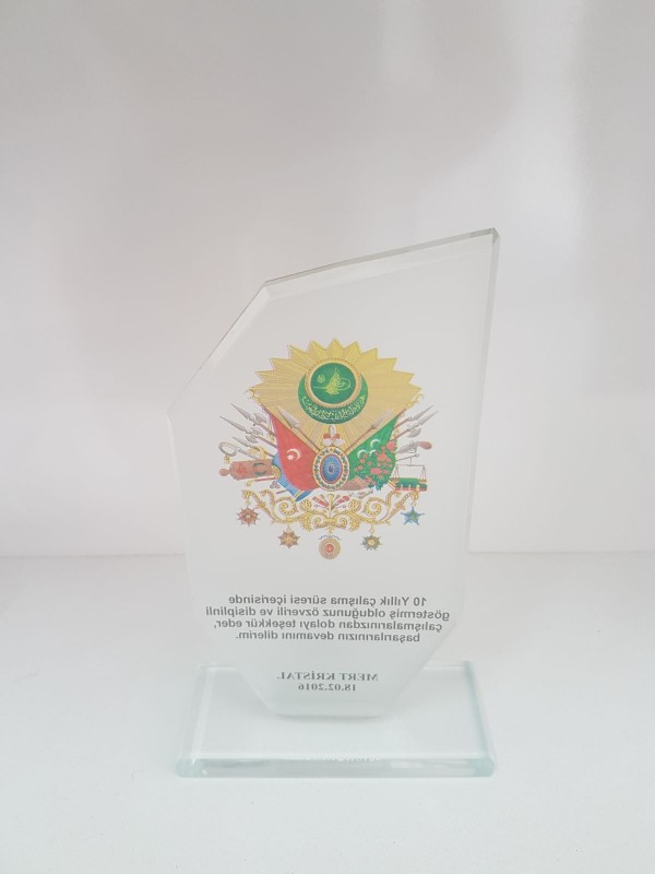 Kristal Plaket No 02